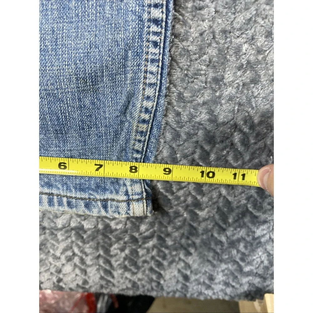 Y2K‎ Levi's 514 Relaxed Straight Fit Jeans W34 L30 Men's Blue Denim Medium Wash